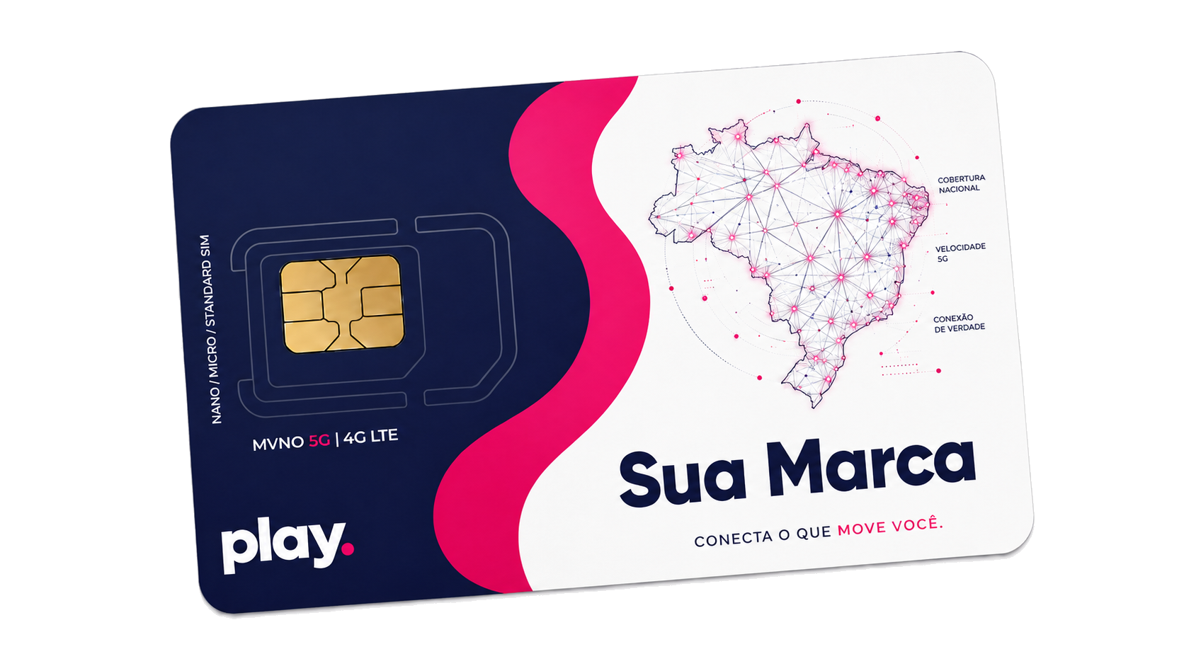 Chip white-label Sua Marca — Play