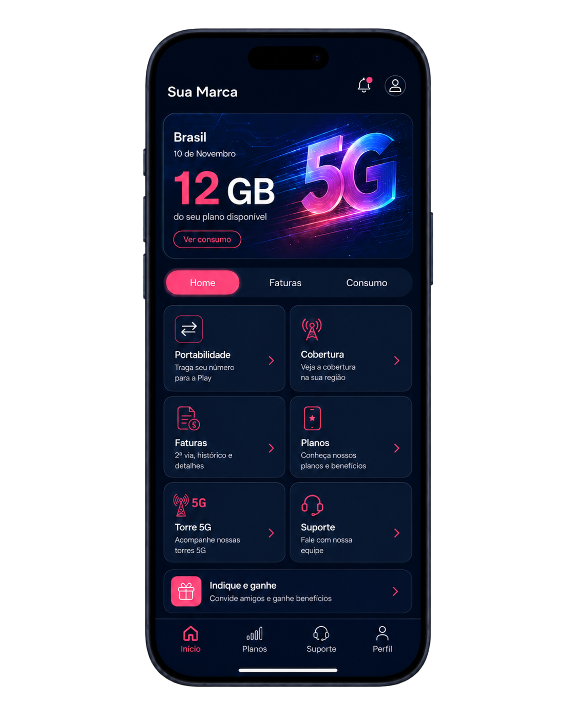 App white-label e simcard da Play para operação móvel de provedores